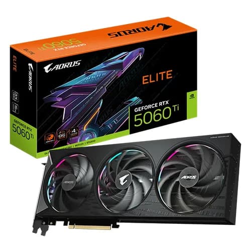 Gigabyte Aorus RTX 5060 Ti Elite 16GB GDDR7 Graphics Card